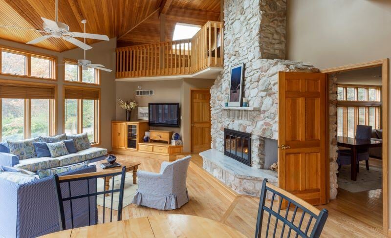 open floor plan