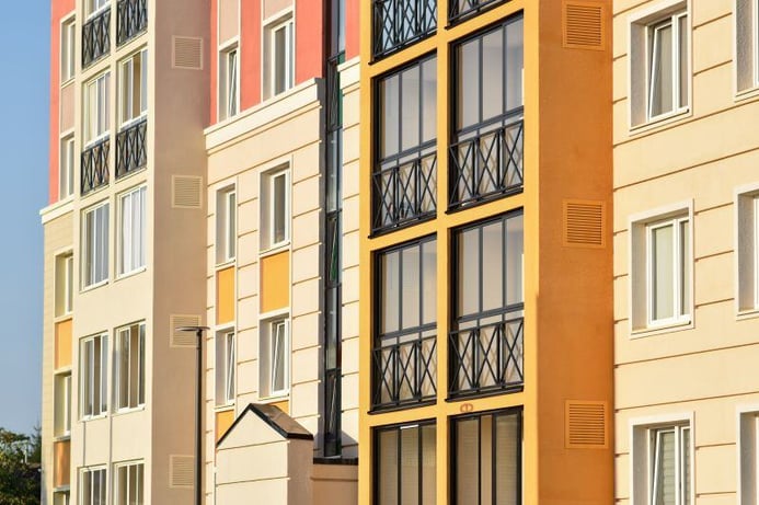 multi-family building
